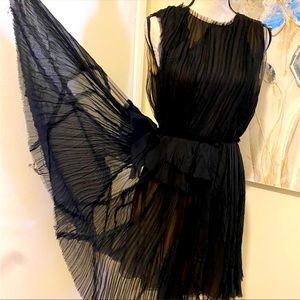 J Mendel Silk Black Cocktail dress !